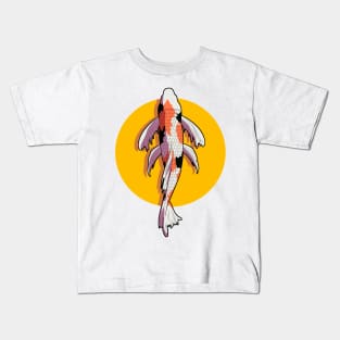 illustration of koi fish Kids T-Shirt